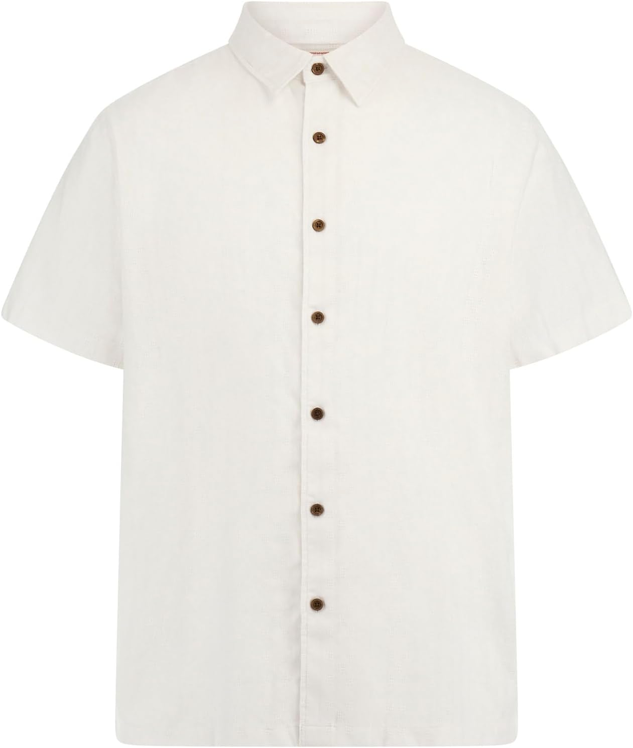 

GUESS Мужская короткая рукав Wimbly Dobby Stripe рубашка, Pure White