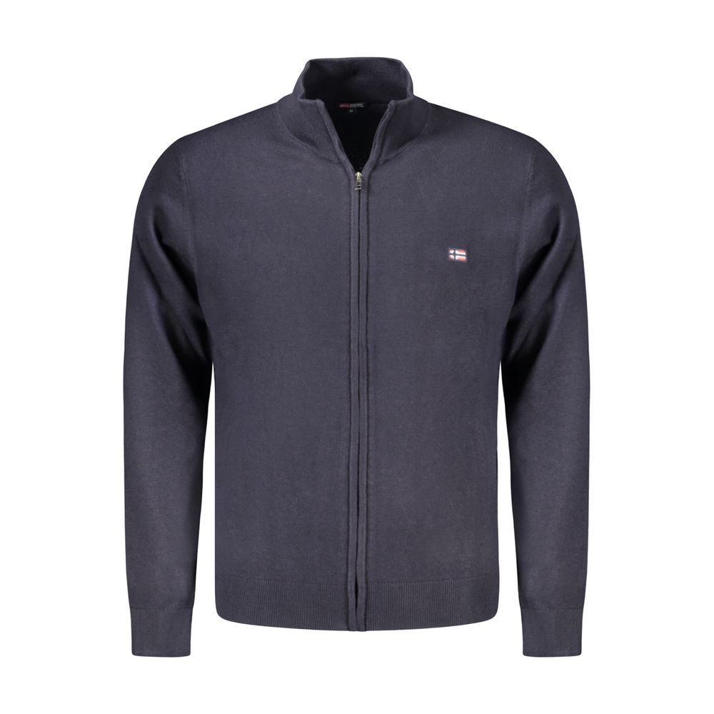 

Синий мужской свитер из полиамида Geographical Norway