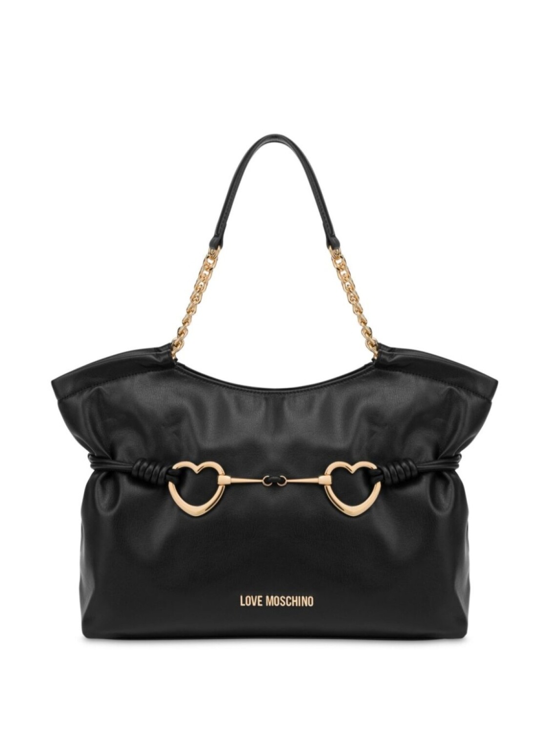 

Сумка на плечо с логотипом Love Moschino, черный