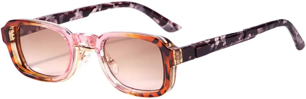 

Солнцезащитные очки для мужчин и женщин - защита UV400 - компактная оправа с градиентными линзами для занятий спортом на открытом воздухе и вождения DSVIGF, Pink