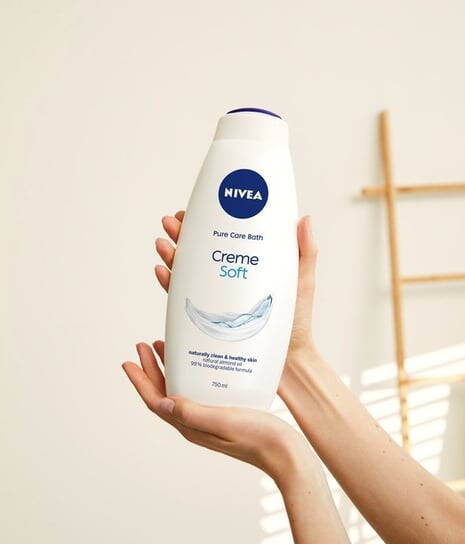 Душ питательный гель для душа 750мл Nivea, Creme Soft Care — фото 2