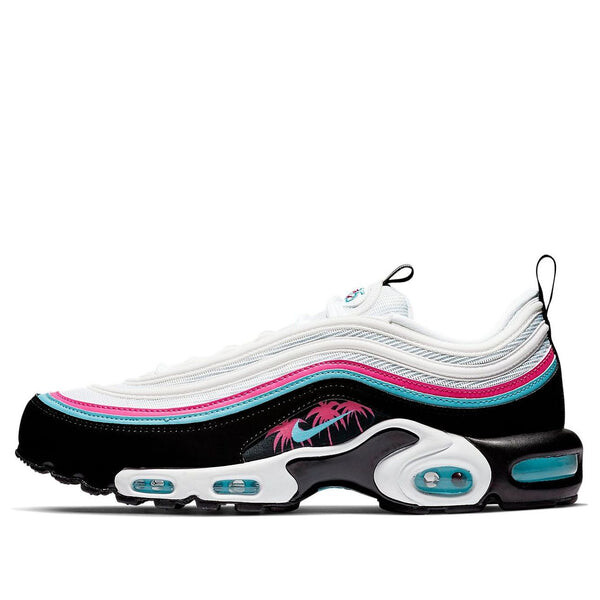 

Кроссовки air max plus 97 'miami' Nike, белый