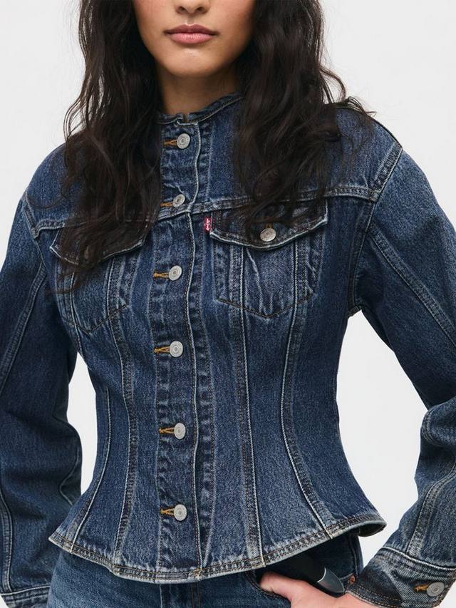 Фасонистый джинсовый пиджак в стиле Trucker Levi's, Wonderlust No Tack — фото 2