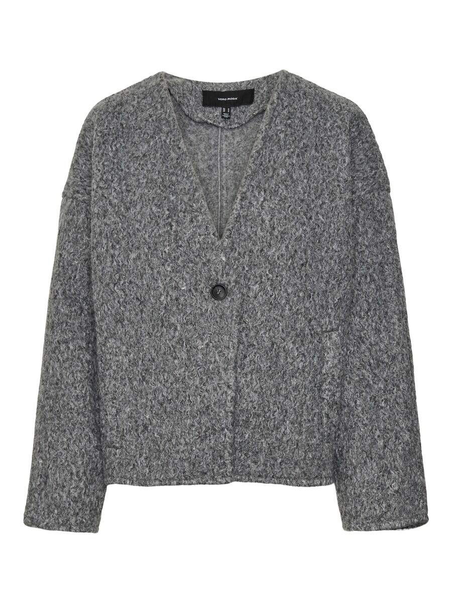 

Вязаный кардиган Vero Moda, графитовый