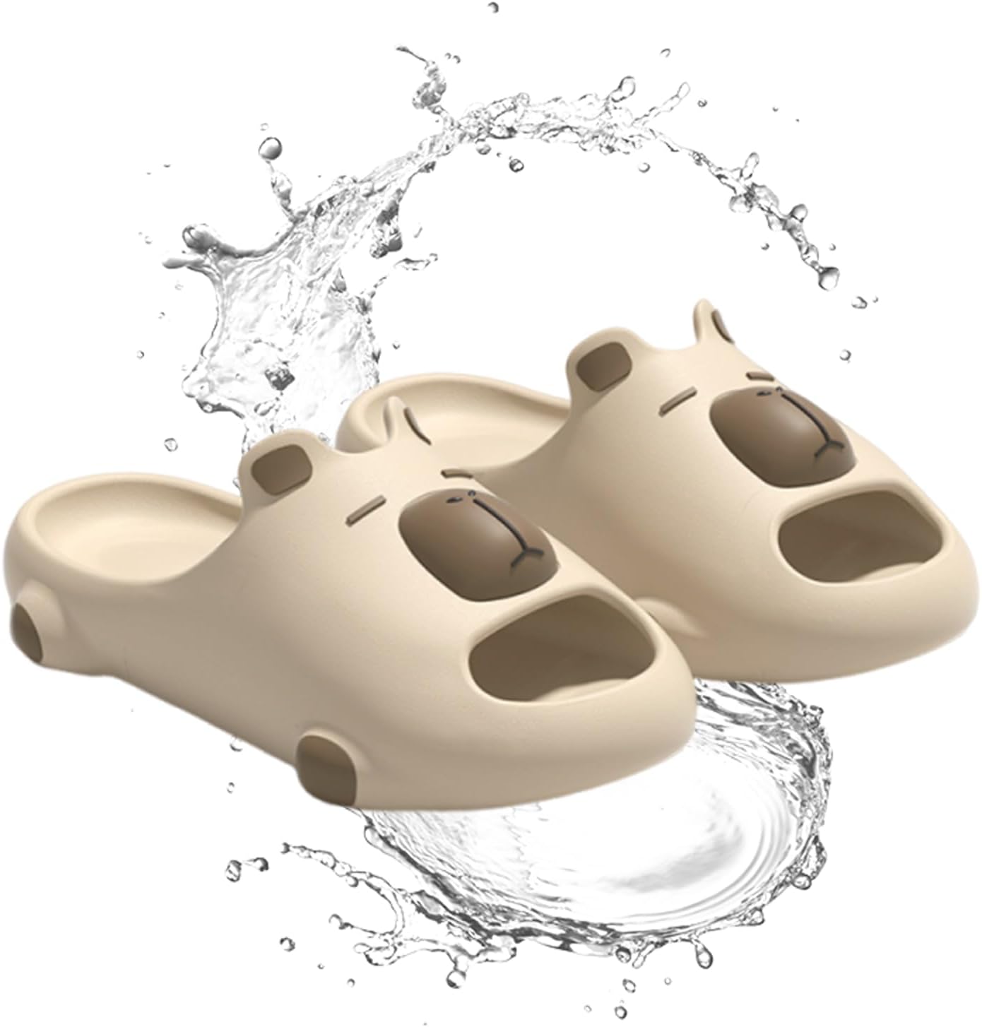 

Тапочки с капибарой, летние милые тапочки с капибарой для женщин и мужчин, удобные, забавные, с животной тематикой Generic, B