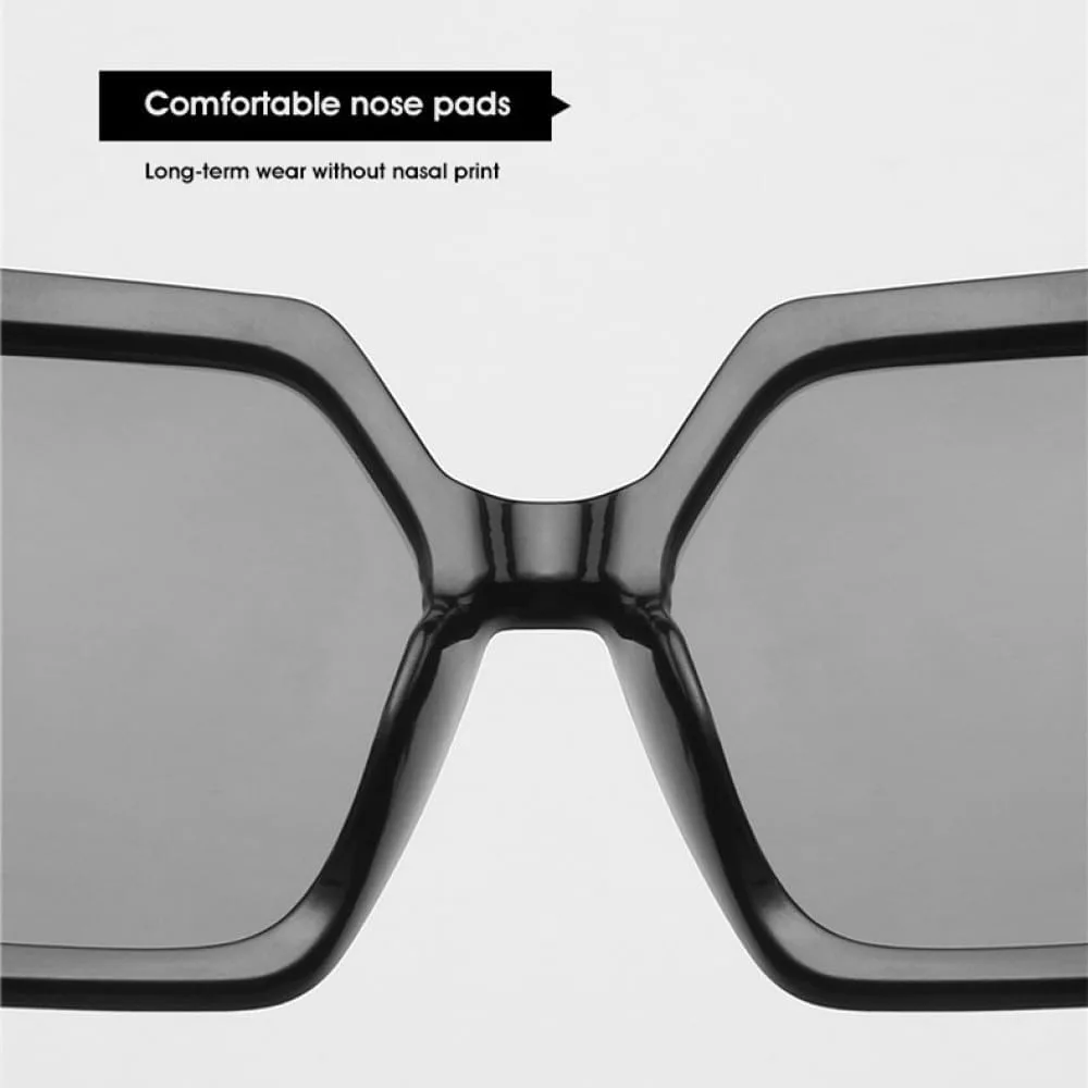 

Женские солнцезащитные очки MUTYNE, ретро, увеличенные, многоугольные, квадратные, контрастные, UV400; мужские, цвет "желейный чай" (розовый), Jelly Tea