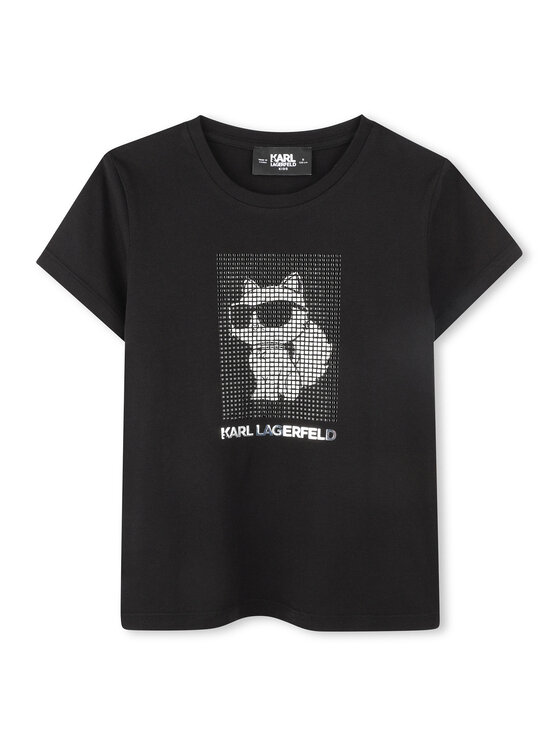 

Футболка обычного кроя Z30489 M Karl Lagerfeld Kids, черный