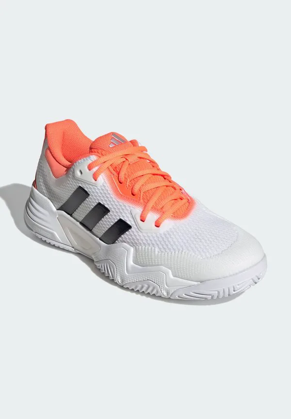 Теннисные кроссовки solematch control 2 all-court Adidas Performance, Cloud White/Core Black/Lucid Orange — фото 2