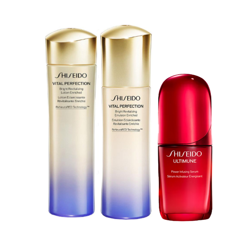 SHISEIDO ZISHENGTANG Yves Rocher сыворотка-лосьон для снятия покраснений набор средств по уходу за кожей увлажняющий 150мл+100мл+50мл — фото 4