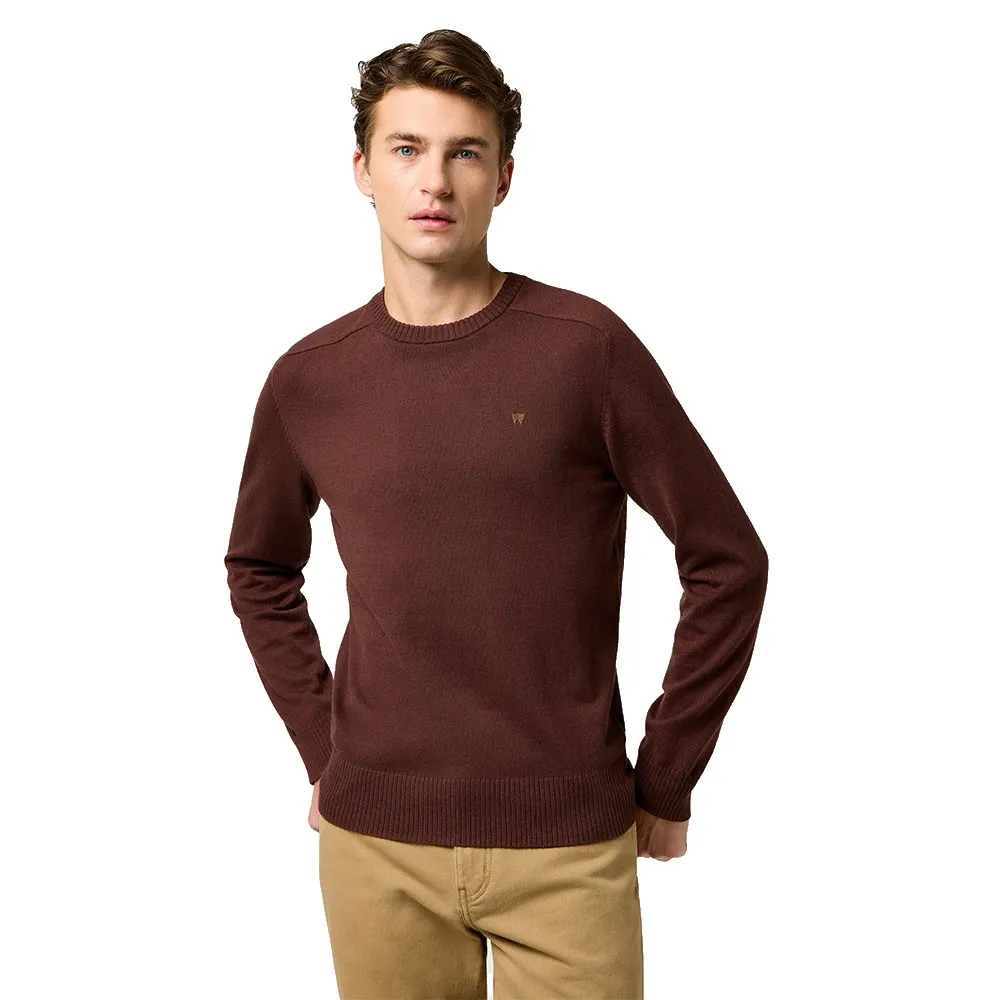 

Свитер Wrangler 112371538 Regular Fit, коричневый