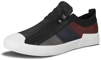 

Мужские цветные лоферы на мягкой подошве, легкие повседневные туфли Waolsu, черный