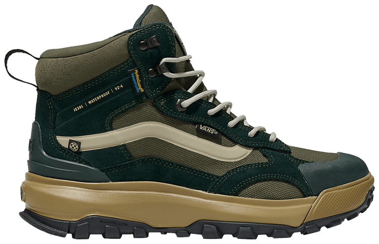

Кроссовки Vans Crestline Waterproof MTE 'Green Black', зеленый