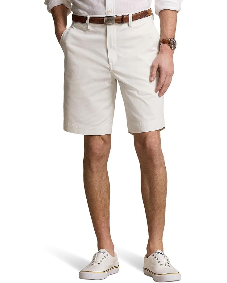 

Шорты Polo Ralph Lauren Classic Fit Stretch Chino Short, цвет White 1