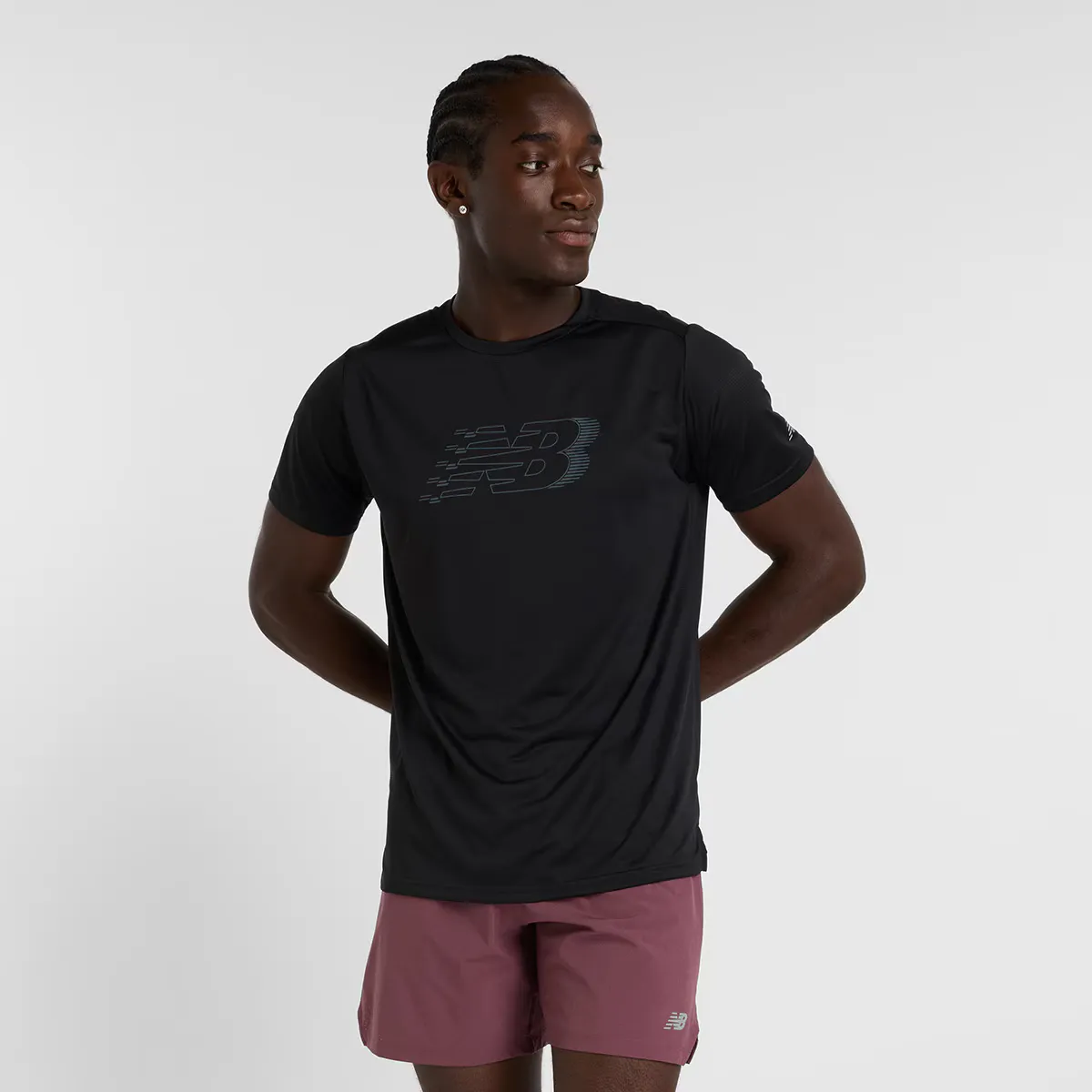 

Мужская футболка MT51206BK New Balance, чёрный