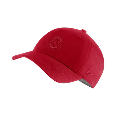 

Бейсболка Nike Ohio State Heritage86 College Logo Cap, красный