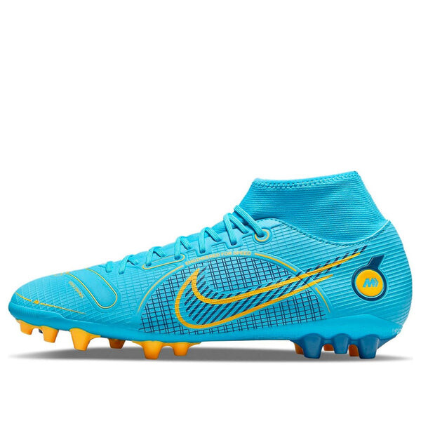 

Кроссовки mercurial superfly 8 academy ag blue Nike, синий
