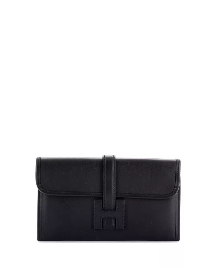 

Клатч Jige Duo Swift Pre-Owned HERMÉS, черный