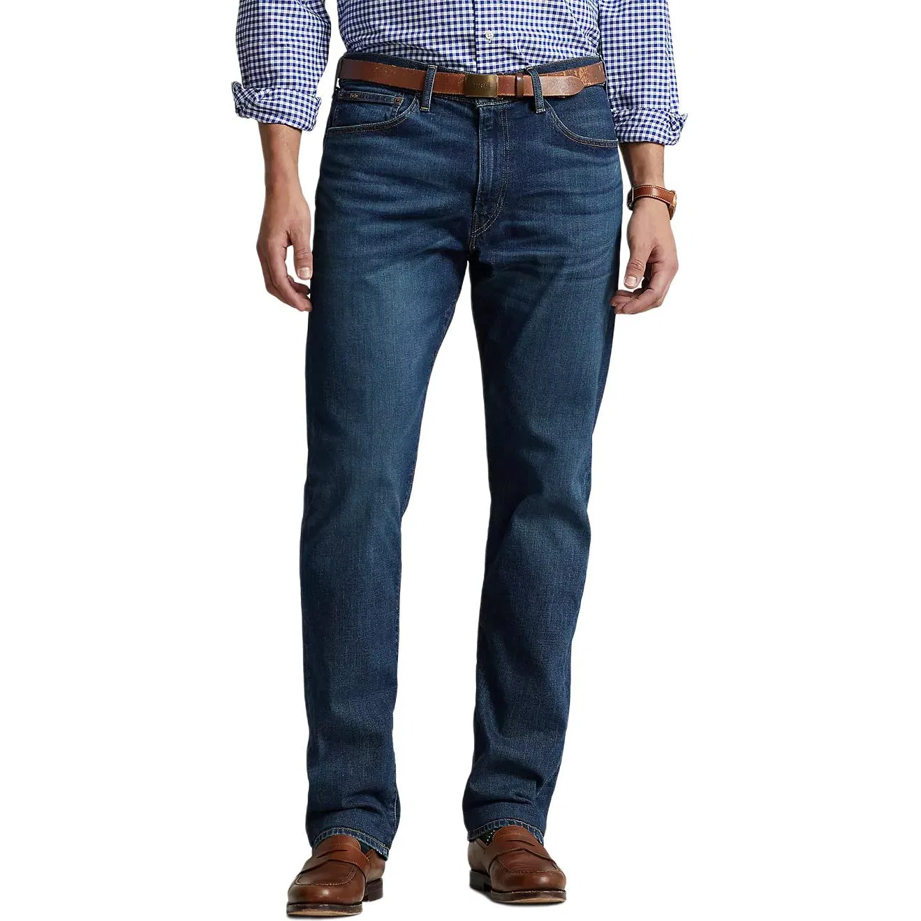 Джинсы модель Jeans бренд Polo Ralph Lauren синие — фото 3