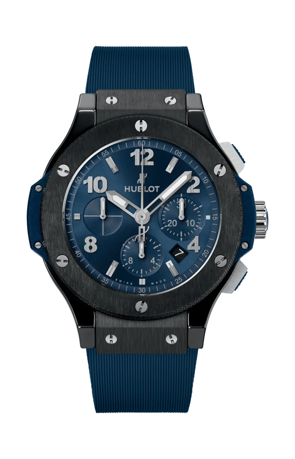 

Часы big bang original ceramic blue Hublot