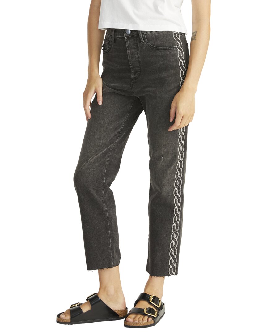 

Джинсы Driftwood Jeans Royce Black Straight Leg Jeans DRIFTWOOD DENIM