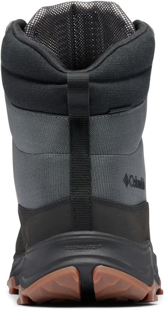 Columbia Мужские утепленные снежные ботинки Expeditionist Protect Omni-heat, Grill/Black — фото 4