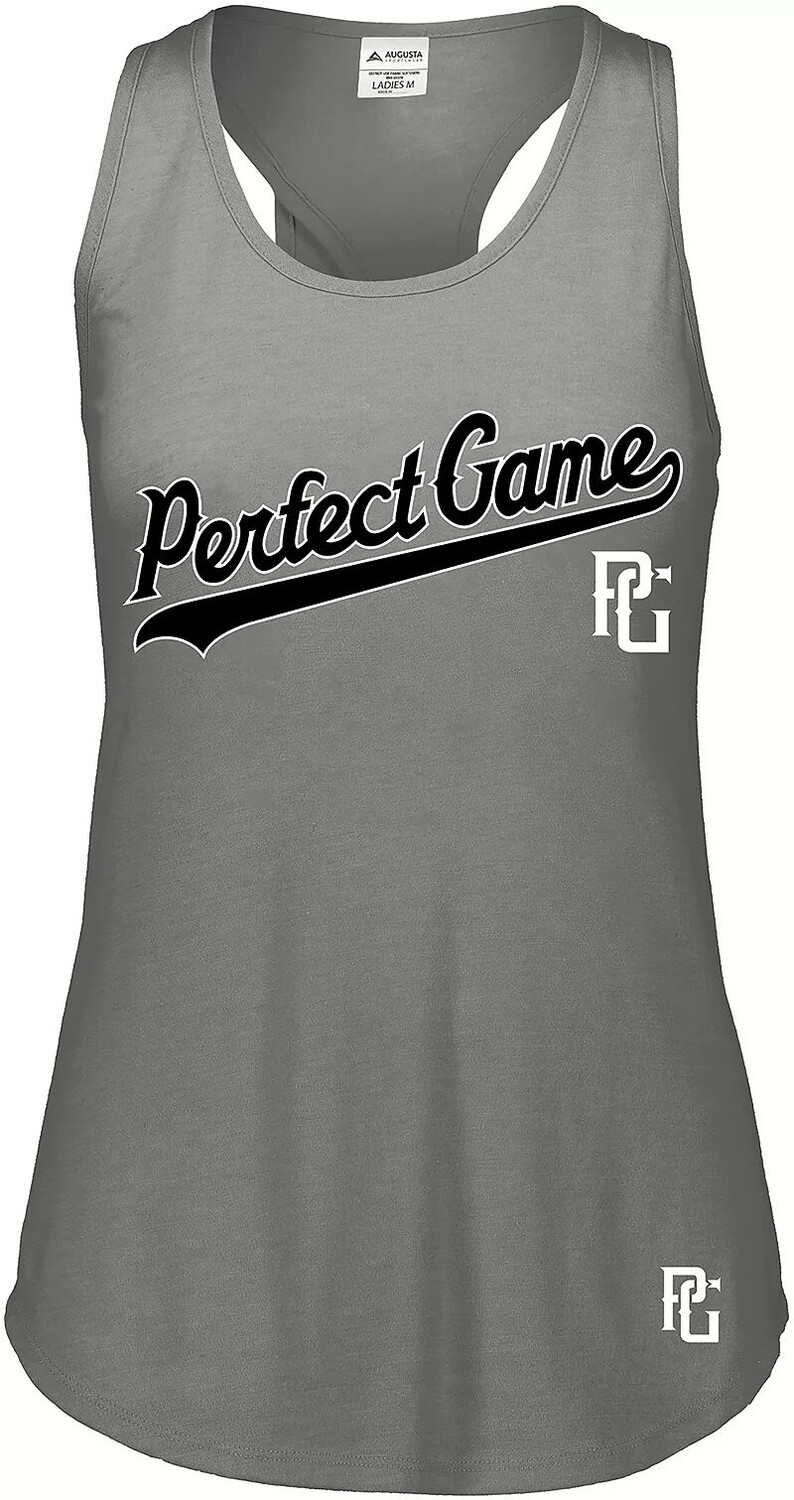 

Женская майка Soft Toss Perfect Game, серый