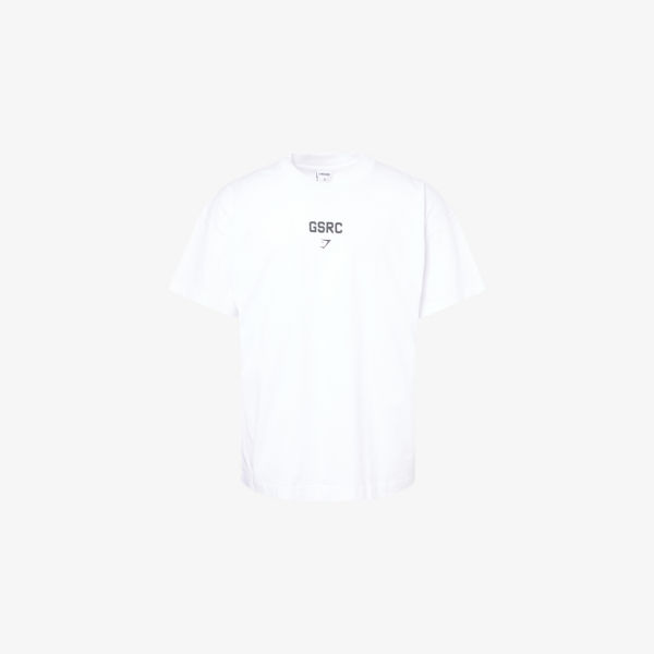 

Футболка оверсайз Gymshark Gsrc, белый