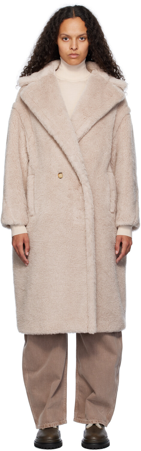 

Бежевое пальто Tedgirl Max Mara