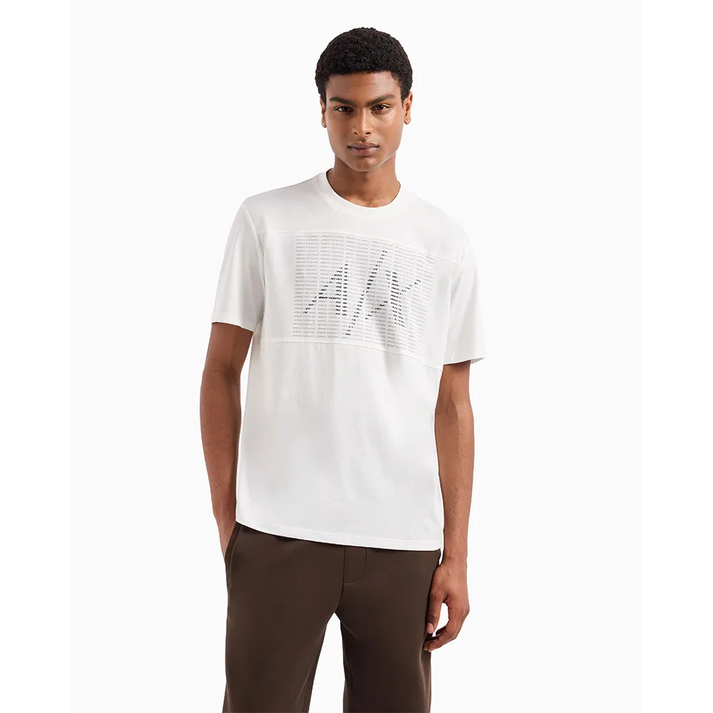 

Футболка с коротким рукавом Armani Exchange 6DZTJD_ZJBYZ, белый
