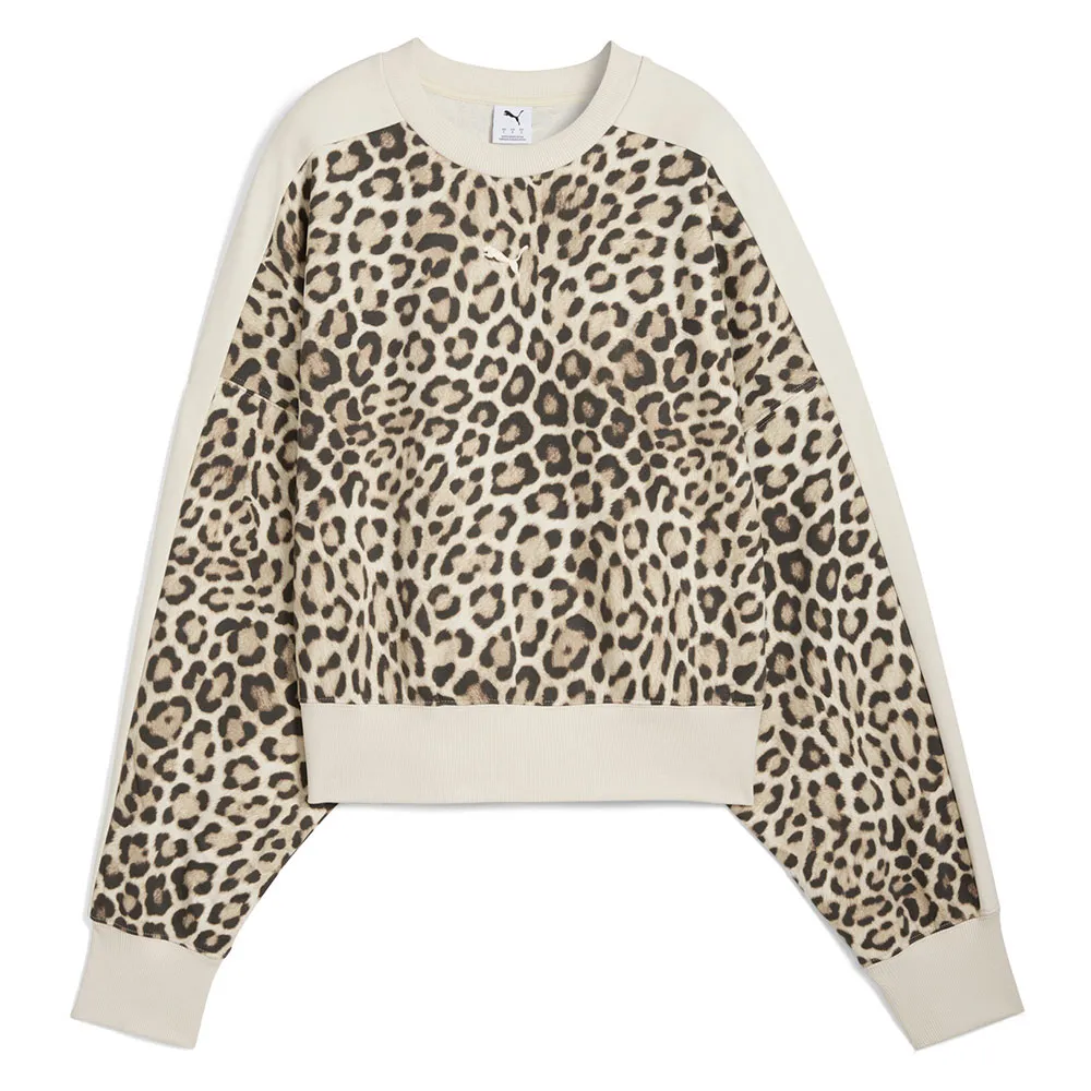 

Толстовка Puma T7 Leo Luxe Oversized, бежевый
