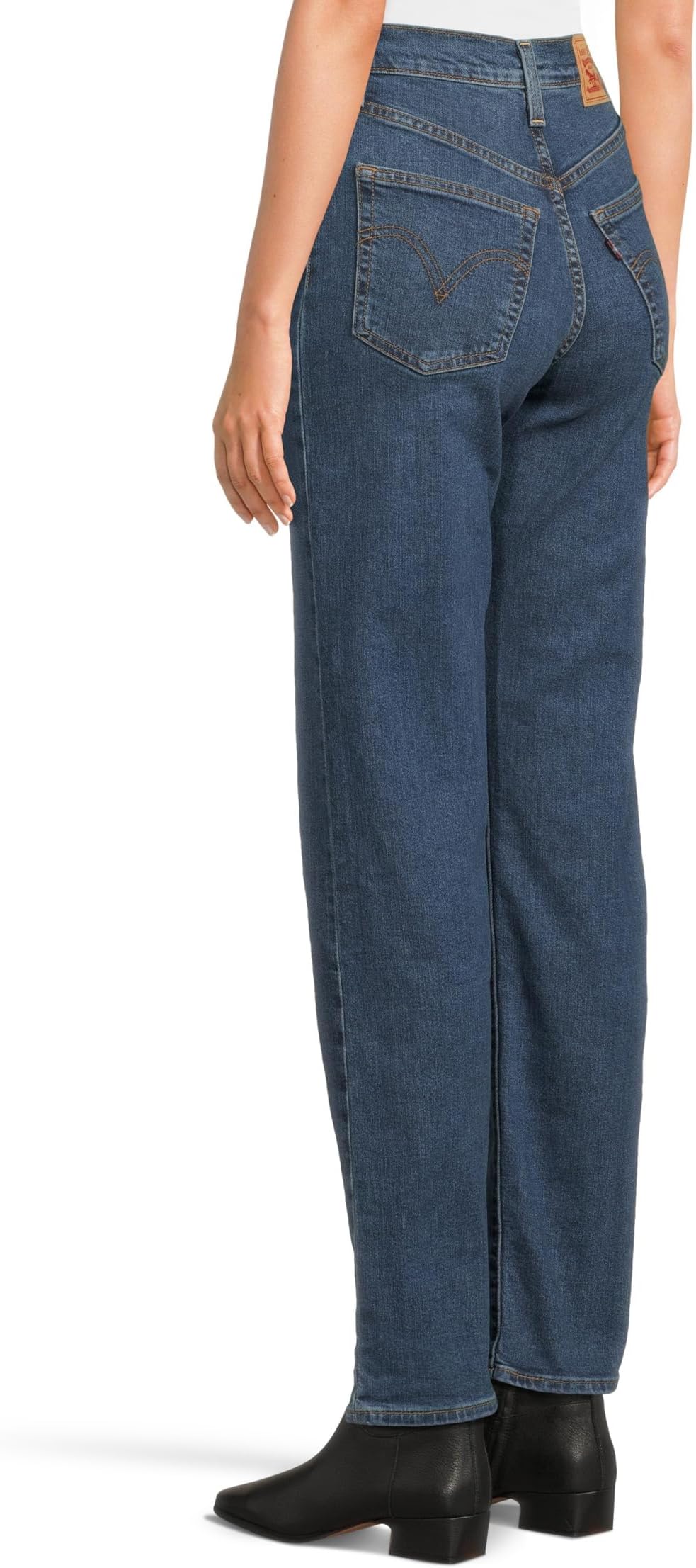 Джинсы Levi's Womens Ribcage Full Length, цвет The Last Straw — фото 3