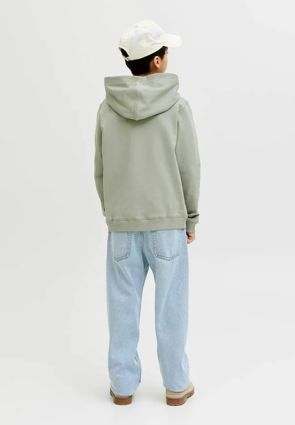 Худи norrebro emb Jack & Jones Junior, Seagrass — фото 3