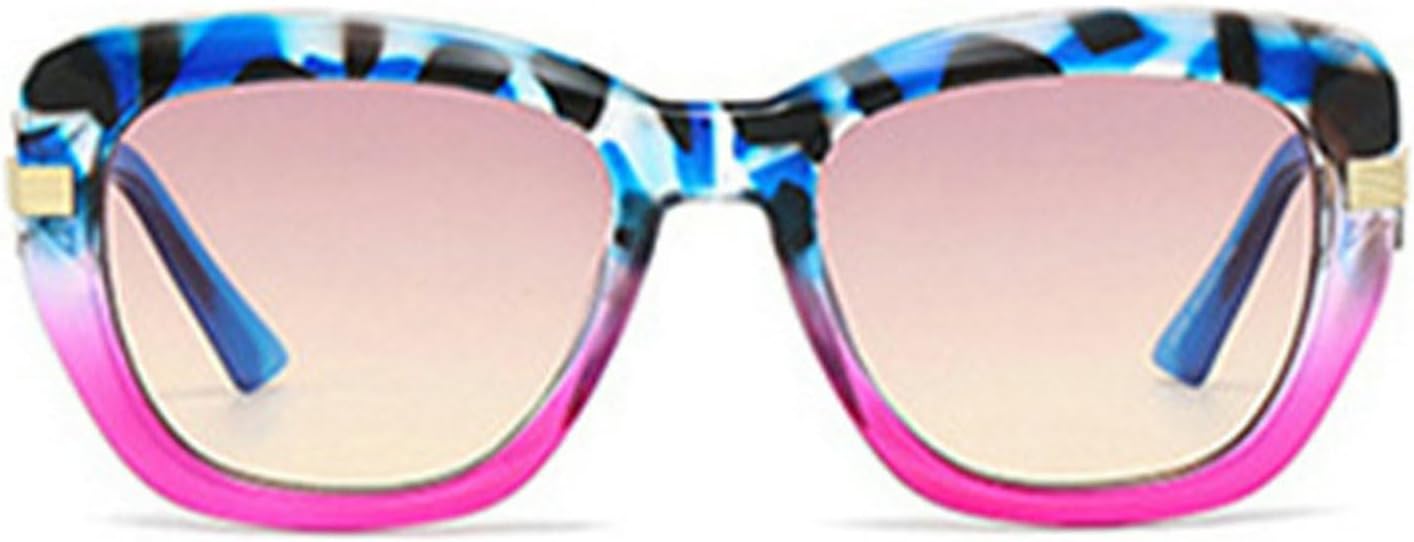 

Laureles Модные солнцезащитные очки «кошачий глаз» для женщин, ретро, ​​красочные, с леопардовым принтом, градиентные, с защитой от УФ-излучения UV400, для мужчин и женщин, C6