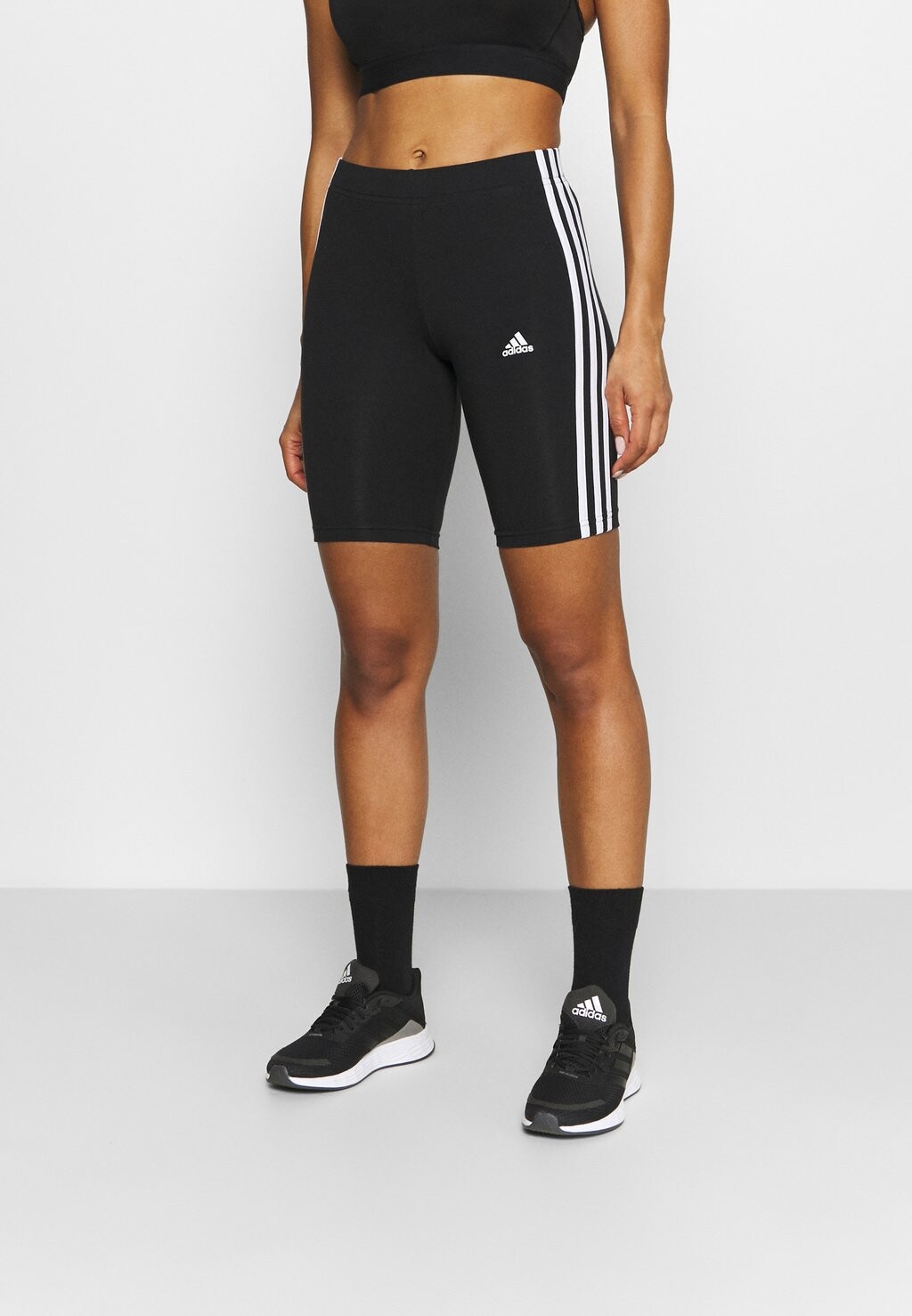 

Тайтсы Adidas, черно-белый, Черный, Тайтсы Adidas, черно-белый