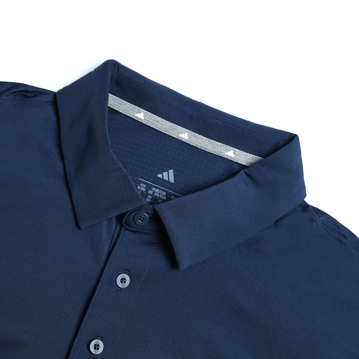 Поло с коротким рукавом Unisex Adidas, Navy Blue — фото 4