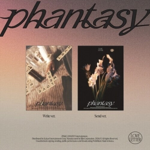 

CD диск Boyz: Phantasy - Pt.3 Love Letter - Random Cover - incl. 64pg Photobook, Postcard, Photocard, Moodcard, Track Sticker + Frame Film