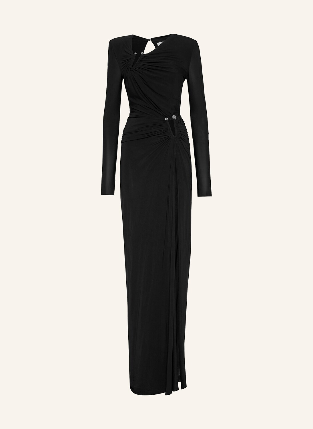 

Платье макси Philipp Plein, черный