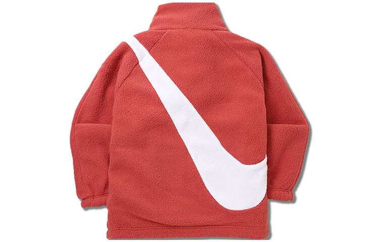 Бархатная куртка женская светло-кедрового цвета Nike — фото 2