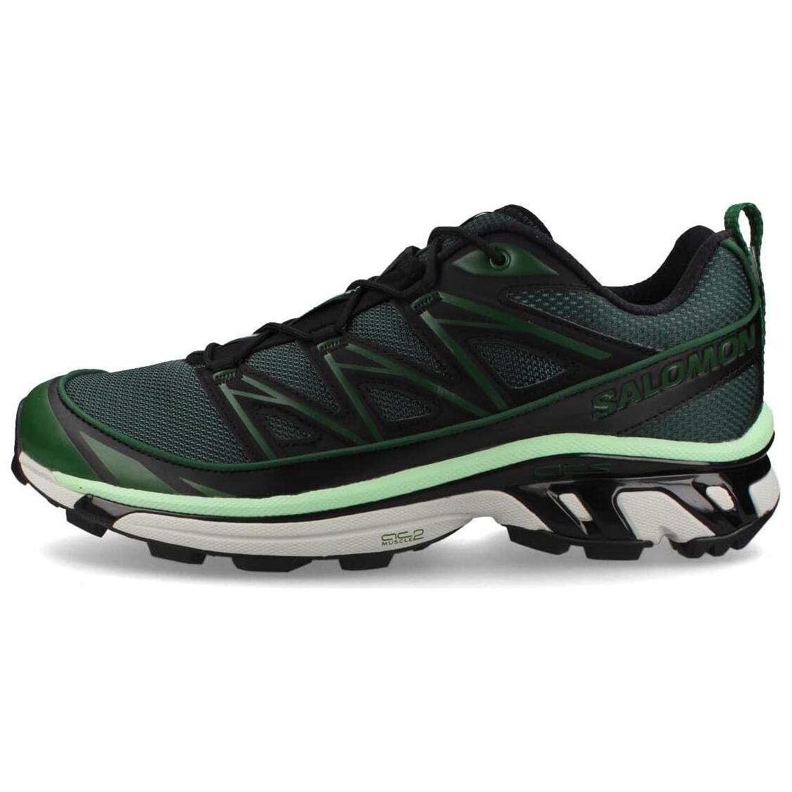 

Кроссовки XT-6 мужские низкие черные/зеленые Salomon, Черный, Кроссовки XT-6 мужские низкие черные/зеленые Salomon