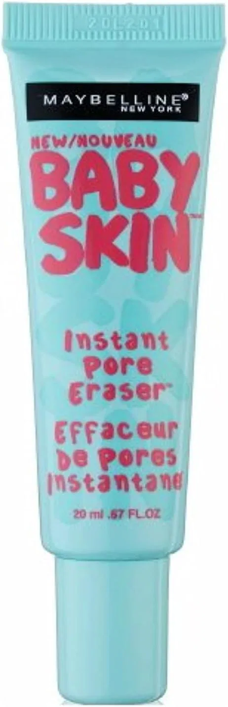 Праймер для лица Maybelline Baby Skin Instant Pore Eraser, 0.67 fl oz, прозрачный