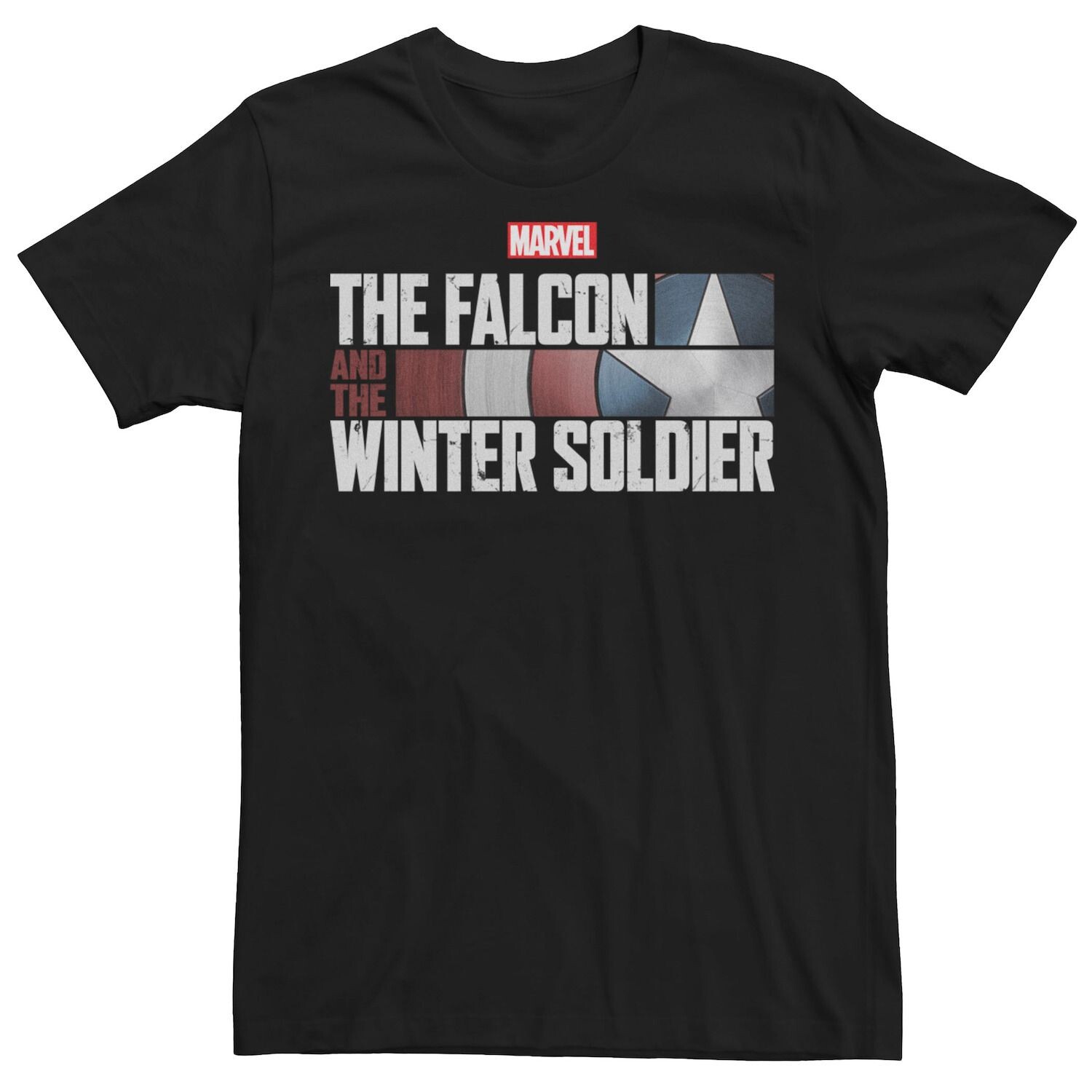

Мужская футболка с логотипом Marvel Falcon And The Winter Soldier Licensed Character