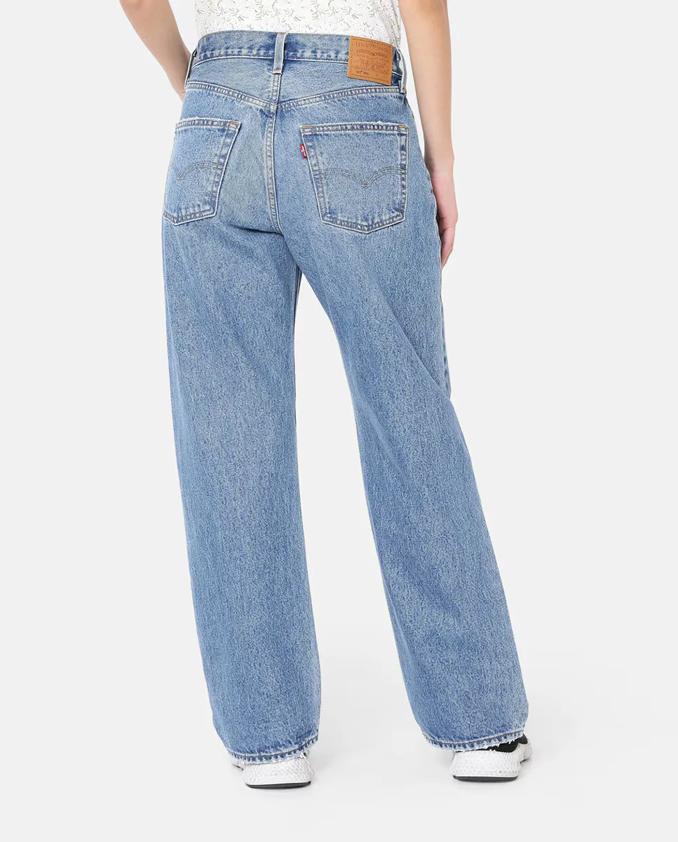 Женские джинсы 501 90-х годов длиной до щиколотки Levi's, синий — фото 3