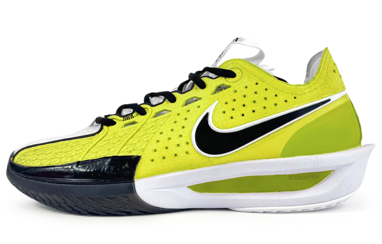 

Баскетбольные кроссовки Air Zoom GT Cut 3 унисекс с низким верхом черного/белого цвета Nike