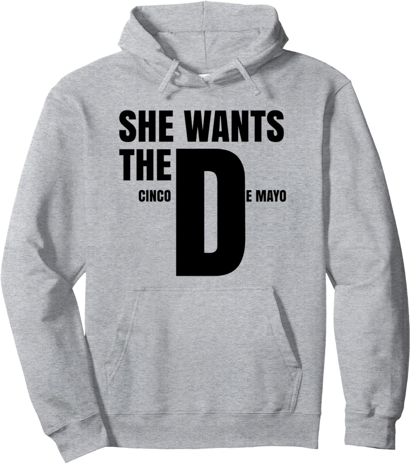 

Она хочет Синко де Майо. Юмор для взрослых. Смешная мексиканская фиеста. Худи с каламбуром Funny Mexican Fiesta Tees, серый