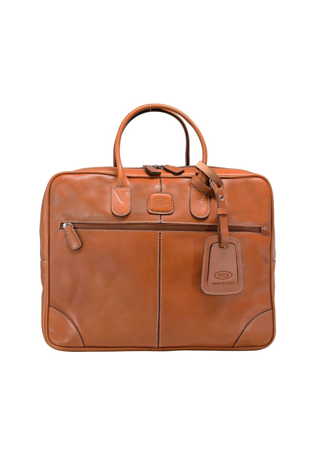 

Кожаный портфель Life Pelle 38 см с отделением для ноутбука BRIC'S, цвет Leather