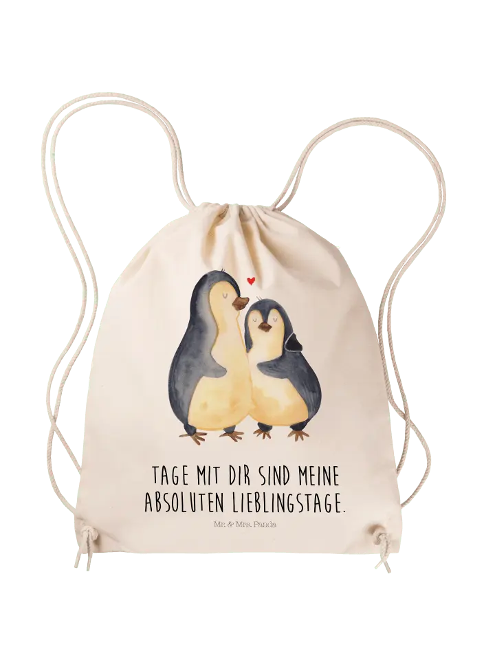 

Спортивная сумка Mr. & Mrs. Panda, кремовый