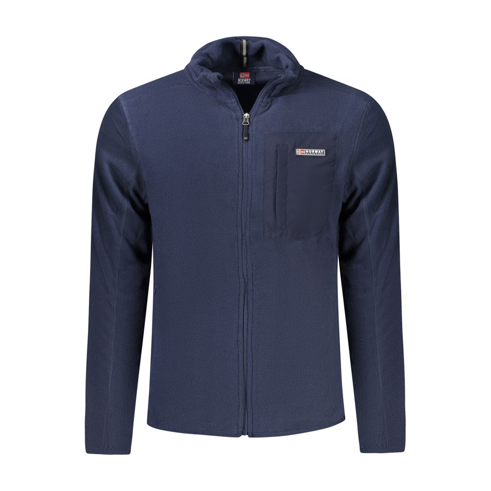 

Синий мужской свитер из полиэстера Geographical Norway