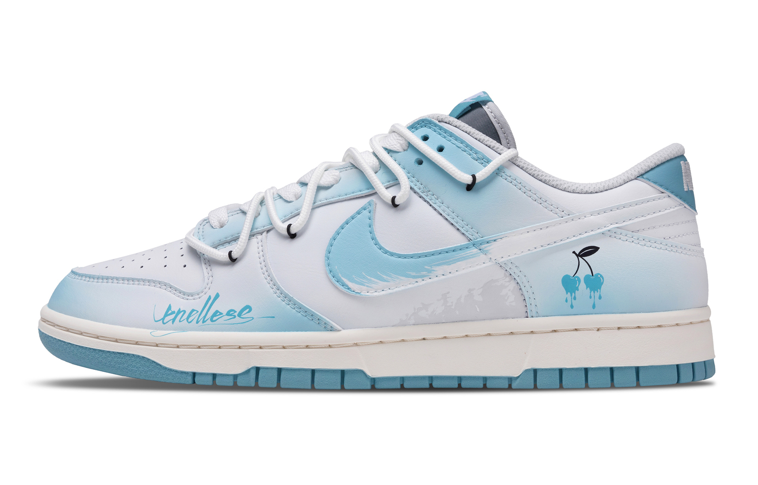 

Туфли для скейтбординга dunk serene summer journey нескользящие износостойкие низкие мужские Nike, синий