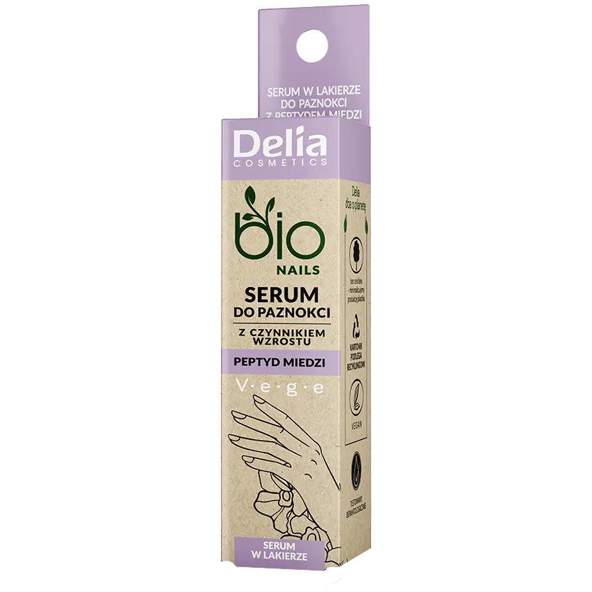 

Сыворотка для роста ногтей в лаке Delia Bio, 11 мл