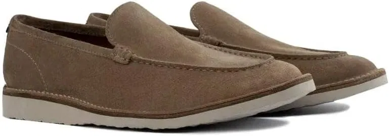 Лоферы кожаные Rowlands Taupe Suede MILWAUKEE BOOT CO. — фото 3